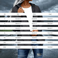 thumbnail image 3 of YVNAURA Packable Waterproof Raincoat for Men Women Lightweight Hooded Breathable Windbreaker Outdoor Rain Jacket for Hiking Fishing Camping Travel Sizes S-4X, White,XL, 3 of 7