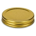 thumbnail image 1 of CAROOTU 12/24pcs Splits-Type Lids Sealing Storage Solid Caps for Regular/Wide Mouth Mason Jar, 1 of 7