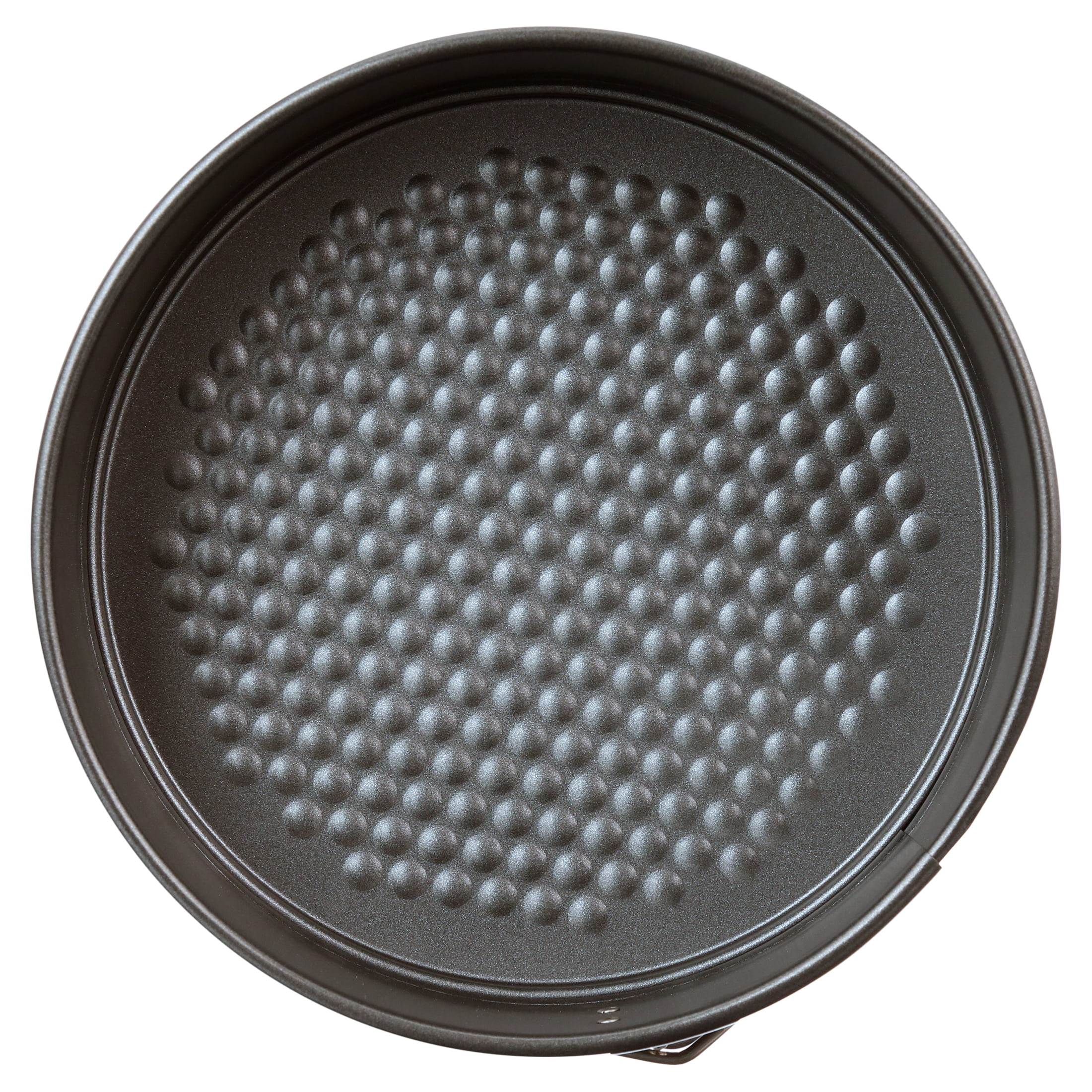 Mainstays, 8", 9", 10" Round Nonstick Carbon Steel Springform Cake Pans, Gray, Set of 3