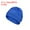 Blue, variant on Uxcell Fabric Swim Cap Polyester Swimming Hat Elastic Swimming Cap for Women and Men Adult Long Hair Black