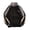 Black, variant on Men Jacket Color Block Loose Vintage Long Sleeves Zipper Closure Stand Collar Windproof Soft Streetwear School Baseball Coat Spring Fall Coat