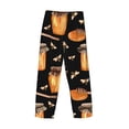 thumbnail image 3 of Lsque Bee and Honey Print Men's Pajama Pants, Lounge Pant - Comfortable Home Wear,Elastic Waistband, Stylish Design-Small, 3 of 9