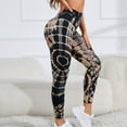 thumbnail image 2 of Ramiter Leggings for Women Women'S Solid Color Training Running Sports Pants Bottoming Pants Leopard Yoga Pants Flare S,Black, 2 of 5