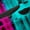 Fuchsia Cyan, variant on Homewish Futuristic Game Console Black Out Curtains, Cyan Gamepad Gamer Curtains Pack of 2 (42x63 Each), Teens Kids Girls Boys Bedroom Curtains, Curtains and Drapes Decor