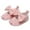Pink, variant on HUANBAI Girls Single Shoes Heart Embroider Bowknot First Walkers Shoes Toddler Sandals Princess Shoes 0-6 Months