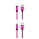 thumbnail image 2 of Sidaley de Cable de datos de sincronización de carga rápida para S7 para Redmi 4x Cable Micro USB de teléfono móvil Android Nº 1 2Conjunto, 2 of 5