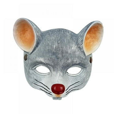 Halloween Easter Carnival Party Masquerade PU Half Face Mouse Mask Adult Kids