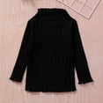 thumbnail image 2 of Gyratedream Toddler Kids Baby Girls Long Sleeve Turtleneck Basic Knit Shirt Thin Bottoming Tops, 2 of 6