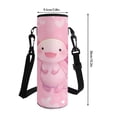 thumbnail image 7 of Yuyamidu Axolotl Backpack for Kids with Lunchbox 3rd Grade Elementary School Bag and Lunch Bag Pencil Case Water Bottle Pouch Cute Children Bookbag Set of 4 Pink Book Bag for Girls 6-8, 7 of 7