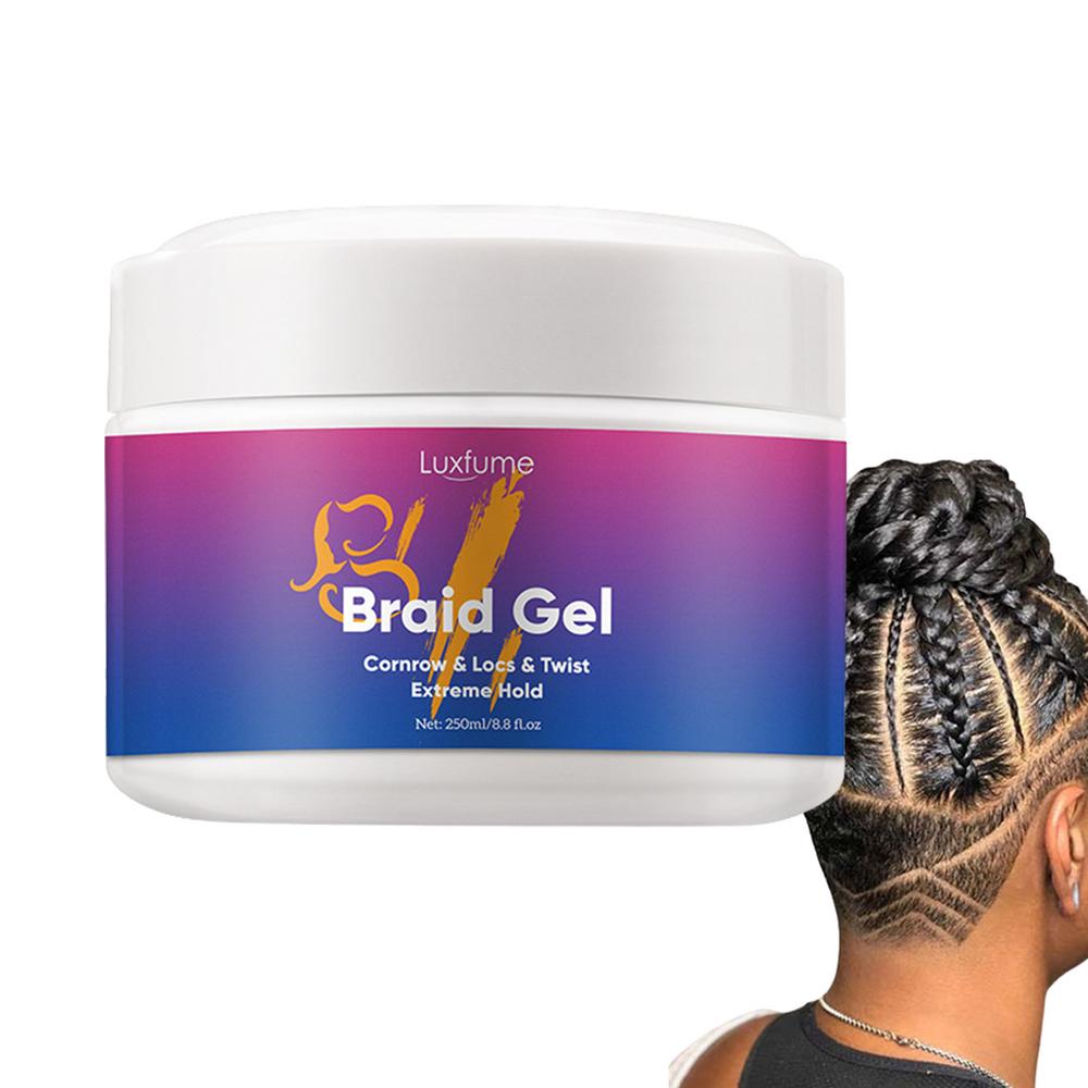 Ibaste Braid Styling Gel 250ml Conditioning Gel for Braiders Styling
