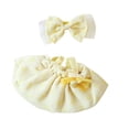 thumbnail image 4 of Lindo disfraz de muñeco de peluche, accesorio para muñeco de peluche, disfraz para juego de simulación, juguete de peluche para niña amarillo, 4 of 9