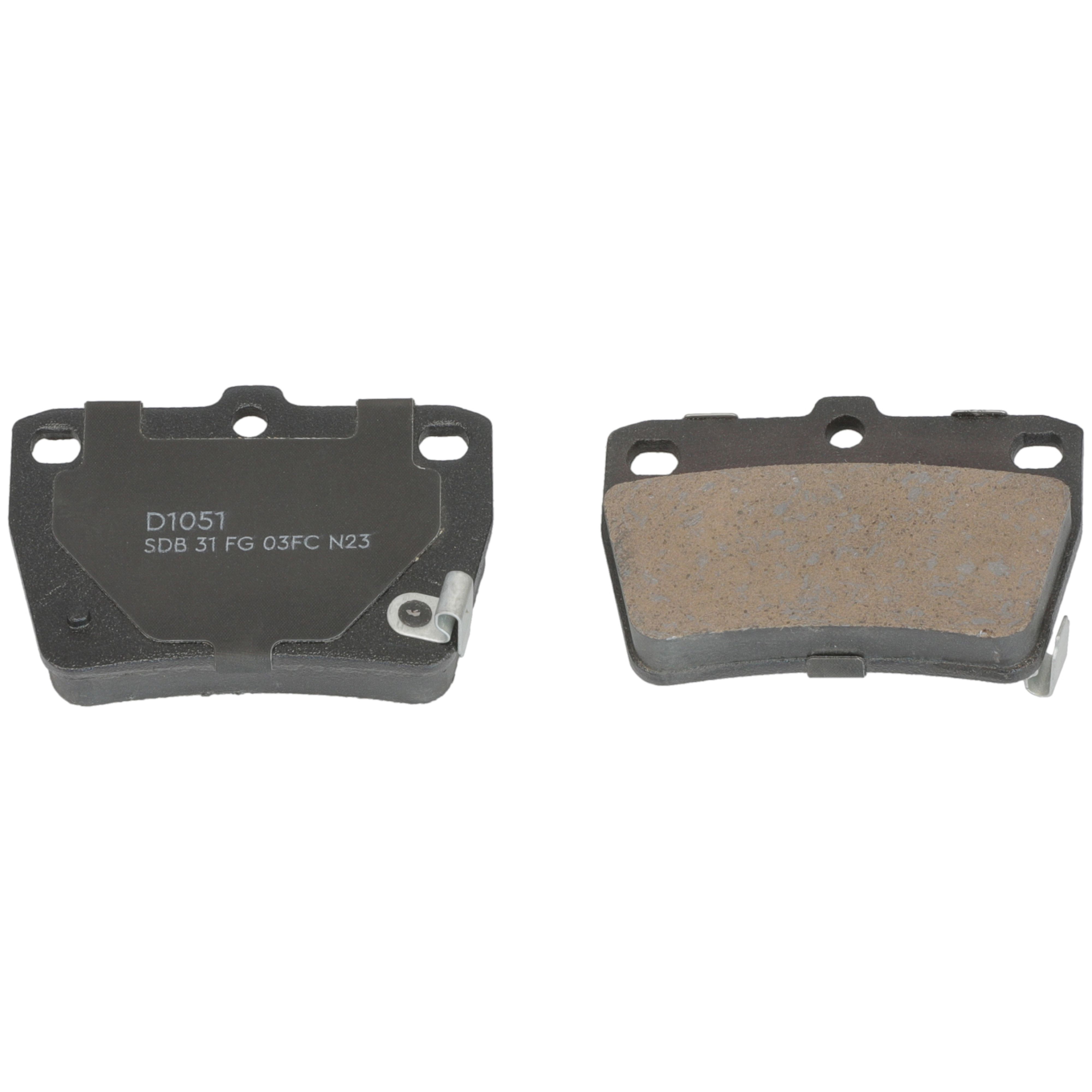 Winstop Brake Pad Set, Rear WS.1051.0.C, Toyota RAV4 2005-2004