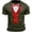 Army Green, variant on Mens Valentine's Day Graphic T Shirt Heart Print Casual Short Sleeve Tee Fit Crewneck Top Him Clothes