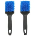 thumbnail image 4 of Masteelf 2pcs Car Wash Brush Short Handle Tire Brush Wheel Cleaner Brush Car Cleaning Tires Brush, 4 of 8