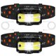 thumbnail image 1 of Linterna frontal MIOISY recargable con LED ultrabrillante de 1200 lúmenes, 1 of 6