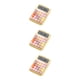 thumbnail image 3 of Calculadora portátil Inteprter de contabilidad pantalla grande color Limon, 3 of 6