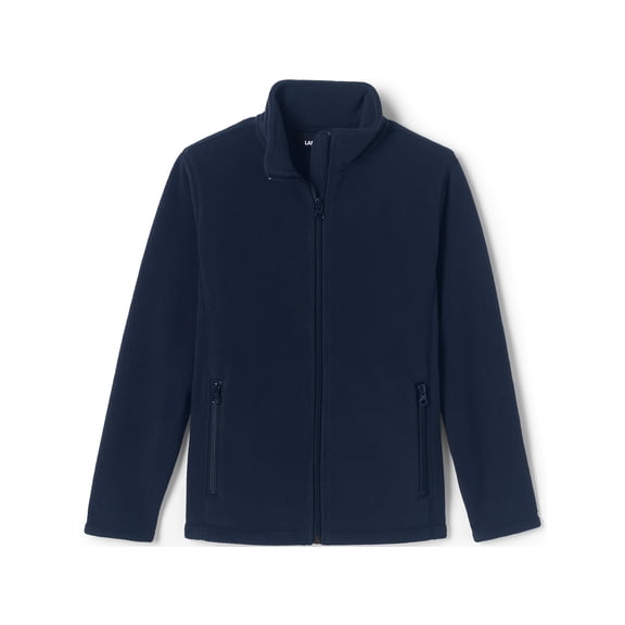 Lands' End Kids Full-Zip Mid-Weight Fleece Jacket