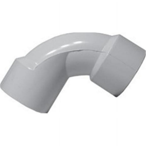 Westlake Pipe & Fittings PVC, 90 Elbow, 1 1/2 in, 1 1/2 in 406015SW