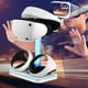 thumbnail image 3 of [Blanco] Controlador PS VR2 Carga Dual Base Carga Del Controlador Colorido PS VR2 Con Estante para Almacenamiento Gafas Y, 3 of 9