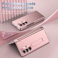 thumbnail image 3 of ShellTech for Samsung Galaxy Z Fold 6 Case, Magnetic Hinge S Pen Holder Case with Kickstand and Slim Stylus Replacement,with Hinge Protection Screen Protector Kickstand Slim Case Cover,Rosegold, 3 of 8