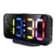 thumbnail image 5 of Reloj De Escritorio Digital, 3 Configuraciones De Volumen Ajustables Reloj Despertador Digital Luz Nocturna 8 Opciones De Color RGB Para Cocina, 5 of 7