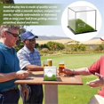 thumbnail image 2 of Golf Display Box Acrylic Golf Stand Transparent Display Box Square Display Box with Green Base, 2 of 5
