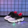 thumbnail image 5 of Lixiuxyad Lightweight Girls' Easy Care Sneakers With Cushioned Sole Cute Heart Design Glow In The Dark Board Shoes For Everyday Comfort（12M 6Y） Running Sports Shoes Sizes 6(Toddler 12-18 Months), 5 of 6