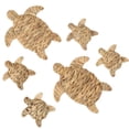 thumbnail image 2 of 6PCS Wicker Sea Turtle Wall Decor, Rattan Coastal Wall Art for Beach-Themed Rooms, Nautical Ocean Style Hanging Sculpture, Sea Turtle Decorations for Bedroom, 2 of 6