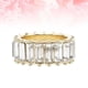 thumbnail image 4 of Anillos femeninos Anillos de dedo elegantes Anillos de cristal Decoración de dedos Anillos de joyería Blanco 7, 4 of 5