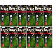 Krazy Glue Elmer's Original Crazy Super Glue All Purpose Instant Repair (12 Pieces)