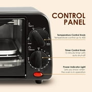 Elite Gourmet ETO236 New 2 Slice Toaster Oven with Timer
