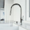 thumbnail image 5 of VIGO Greenwich Pull-down Spray Kitchen Faucet with Soap Dispenser, Chrome, 5 of 9