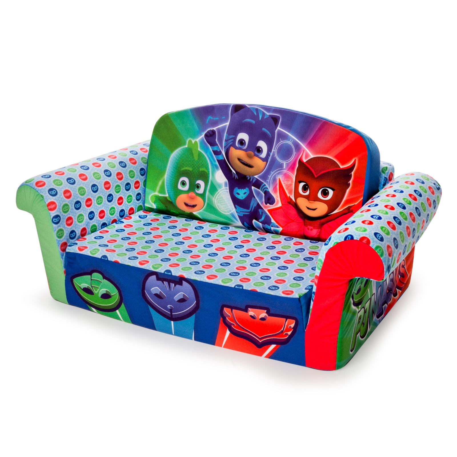 Marshmallow Furniture Children S 2 In 1 Flip Open Foam Sofa Pj