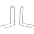 thumbnail image 6 of Spectrum Diversified Elements Bookends, Small, Chrome, 6 of 7