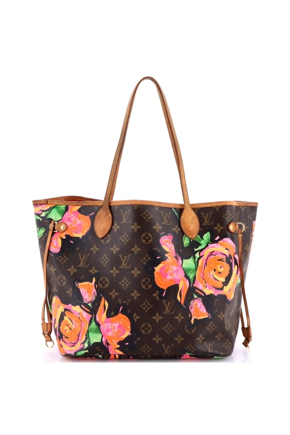 Pre-Owned Neverfull Tote Limited Edition Monogram Roses MM By Rebag