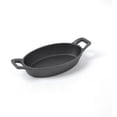 thumbnail image 1 of HAWOK Cast Iron Mini Oval Serving Dish 6.1 inchx 3.85 inch 8oz………, 1 of 4
