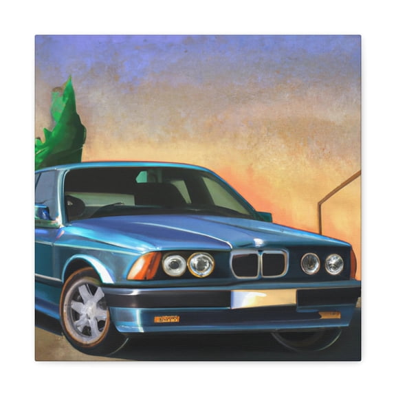 Chromed Steel Horseback Ride - Canvas