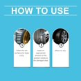 thumbnail image 4 of BotaniNest Tire For Trucks And Motorcycles Puncture Sealant String Plug With Insertion And Rasp, 4 of 7