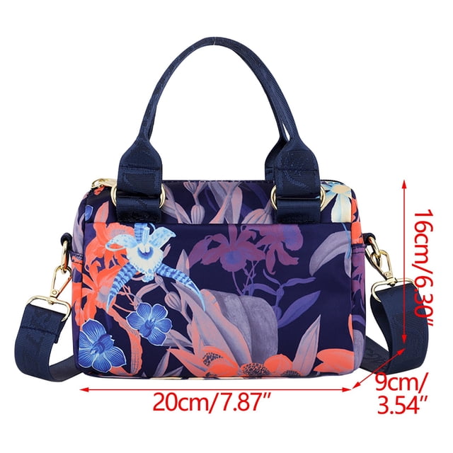 Travel Organizer Bags for Luggage,Shoulder Bag for School Large Capacity Multi Pocket Nylon Shoulder Bag Large Capacity Travel Backpacknylon Cloth Multifunctional Bag Organizer
