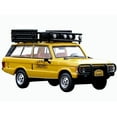 thumbnail image 2 of Land Rover Range Rover Classic "Camel Trophy 1982" Yellow w/Roof Rack and Accessories 1/64 Diecast Model Car by Inno Models, 2 of 3