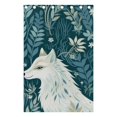 thumbnail image 5 of Fox Flowers Leaves Painting Black Out Curtains 72 Inch Length Curtains for Sliding Glass Doors Bedroom Living Room 2 Pack, 5 of 6