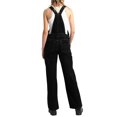 thumbnail image 3 of Casual Women's Vintage Denim Overalls with Stretch Fabric and Adjustable Straps, 3 of 6