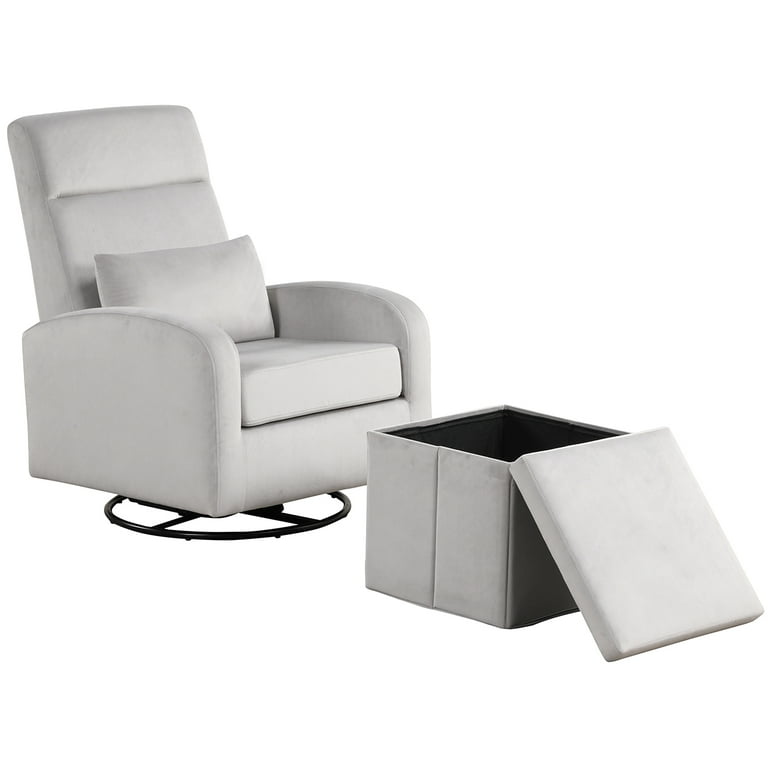 Brisbane Glider Glider Ottoman Set Brisbane Glider Reclining