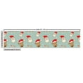thumbnail image 2 of Ambesonne Christmas Fabric by the Yard Upholstery, Santa Deer Vintage, 10 Yards, Multicolor, 2 of 4