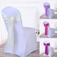 thumbnail image 4 of Elegante lazo para respaldo de silla COOLL, transpirable, de seda sintética y antimanchas, ideal para bodas, banquetes, fiestas y eventos., 4 of 8
