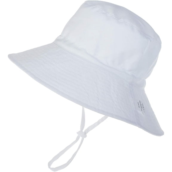 Baby Girls Boys Sun Hat Infant Summer Hat UPF 50 Sun Protection Cap Wide Brim Bucket Hats for Baby Girls Boys