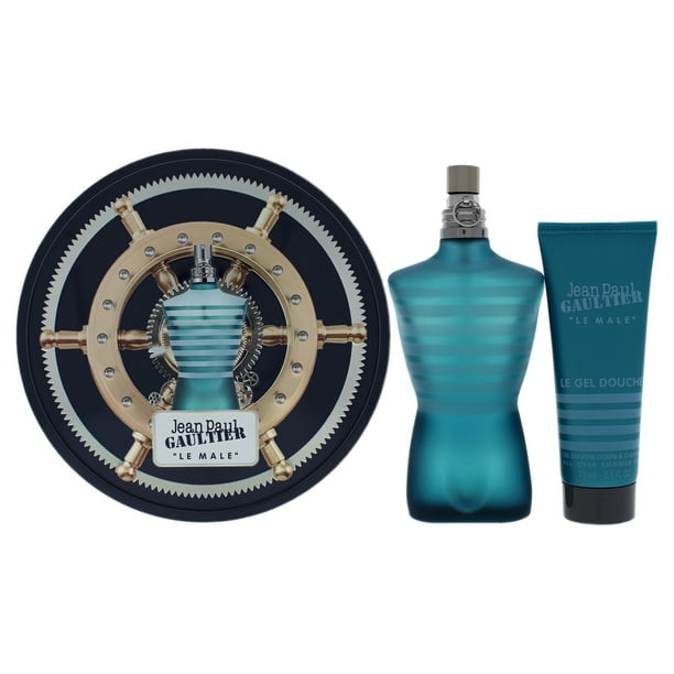 Jean Paul Gaultier Le Male Cologne 4.2 Oz Eau De Toilette Spray 3 Pcs Gift  Set