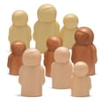 thumbnail image 1 of Set de juego sensorial Yellow Door Little People, 9 figuras, 1 of 6