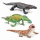 thumbnail image 1 of Set de minifiguras de anfibios, camaleón del desierto, lagartija, gecko, 3 unidades, 1 of 3