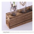 thumbnail image 1 of Modelo creativo de casa de vidrio de madera maciza, adornos para manualidades de escritorio, tubo de ensayo para plantas, maceta decorativa hidropónica para cultivar plantas verdes y flores, 1 of 1